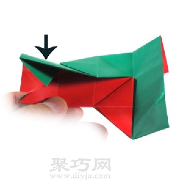 Origami New Ninja Star Folding Illustration