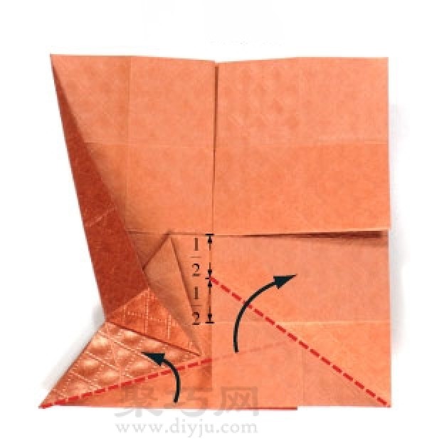 Origami Ninja Star Darts Simple Illustration