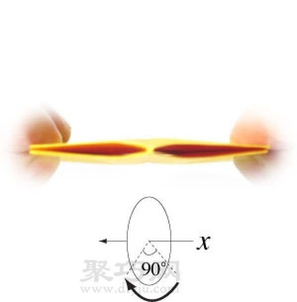 Origami 3D rocket origami method