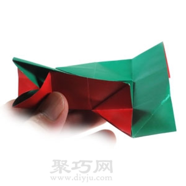 Origami New Ninja Star Folding Illustration