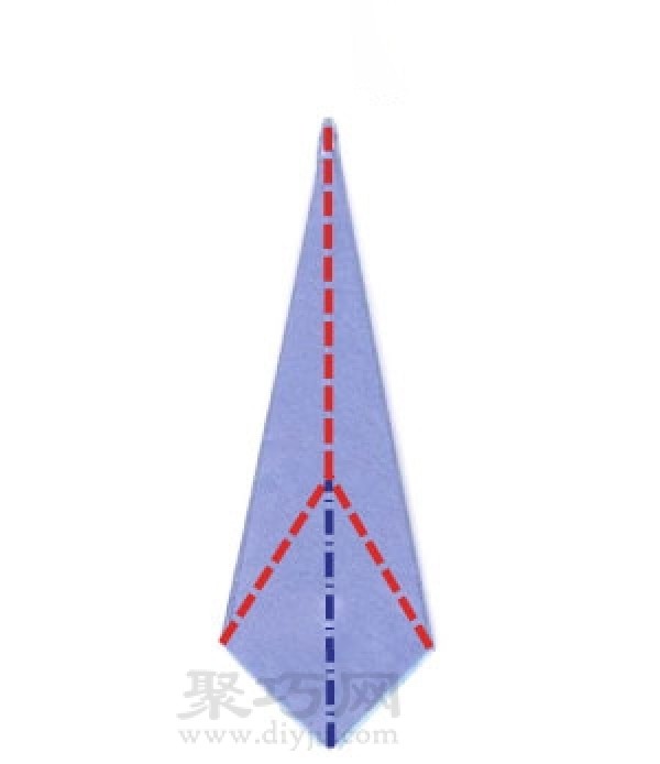 How to fold an origami three-dimensional rocket