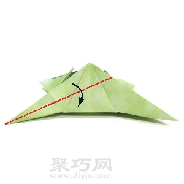 How to fold handsome origami darts? Teach you how to fold super cool four-pointed paper darts