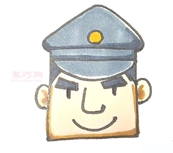 How to draw a policeman to look good. How to draw a policeman in simple strokes.