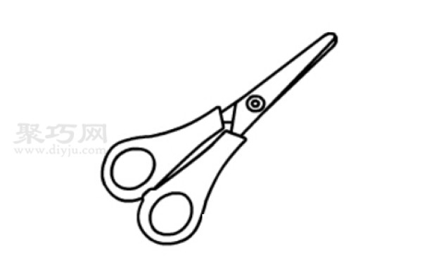 Steps to draw scissors. Let’s learn how to draw scissors together.