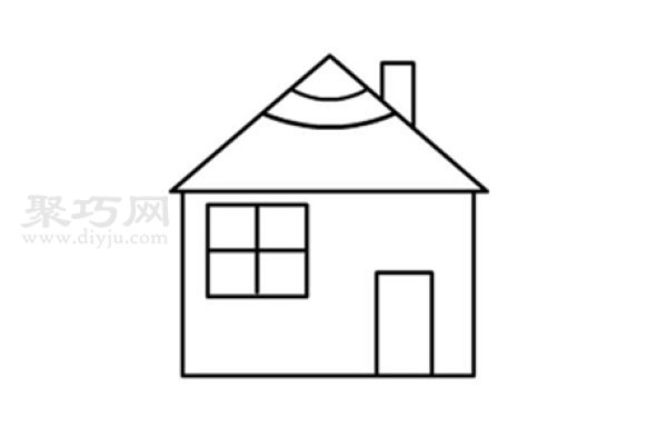 How to draw a small house simple and beautiful. Teach you step by step how to draw a small house with simple strokes.