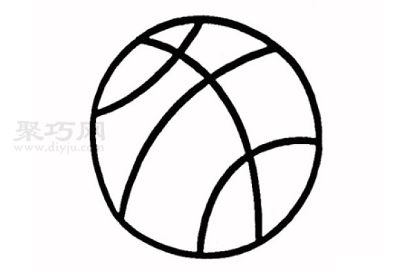 How to draw a basketball simple and beautiful How to draw a basketball with simple strokes