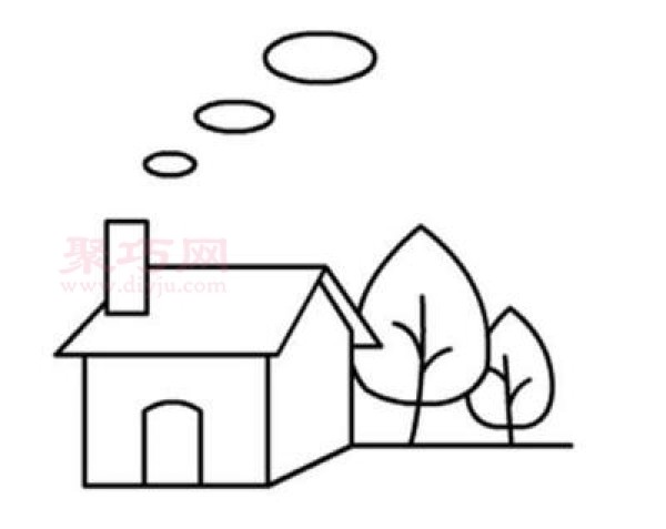 Steps to draw a small house. Let’s learn how to draw a small house in simple strokes.