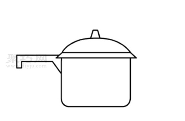 How to draw a pressure cooker in the simplest way. Let’s look at the simple steps of drawing a pressure cooker.