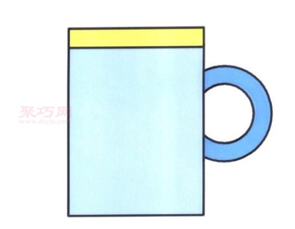 Drawing a Cup in Four Steps is Simple and Beautiful