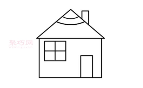 How to draw a small house simple and beautiful. Teach you step by step how to draw a small house.