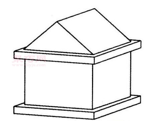 How to draw the Temple of Athens in three steps. Teach you step by step how to draw the Temple of Athens in simple strokes.