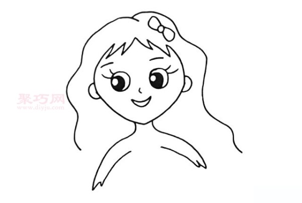 Illustration of how to draw a mermaid. Let’s learn how to draw a mermaid in simple strokes.