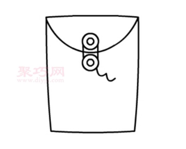 Simple drawing tutorial of portfolio bag Xiaoju teaches you how to draw portfolio bag