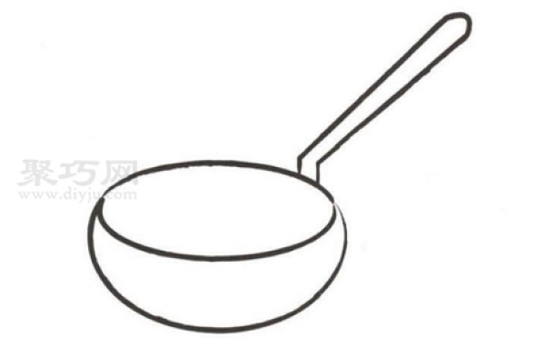 How to draw a pan simply and beautifully. Let’s look at how to draw a pan with simple strokes.