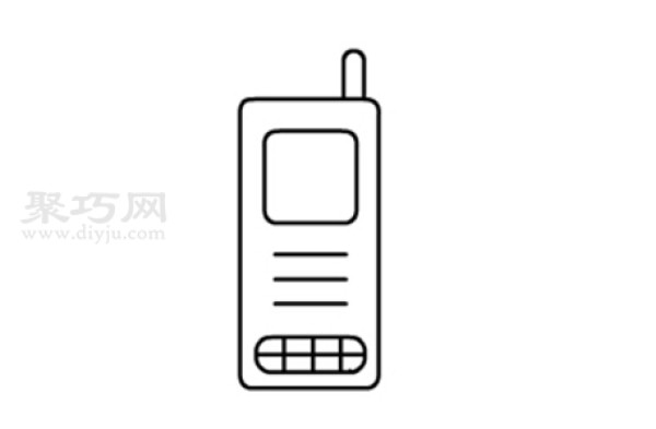 Three-step simple drawing for mobile phones. Children, come and learn!