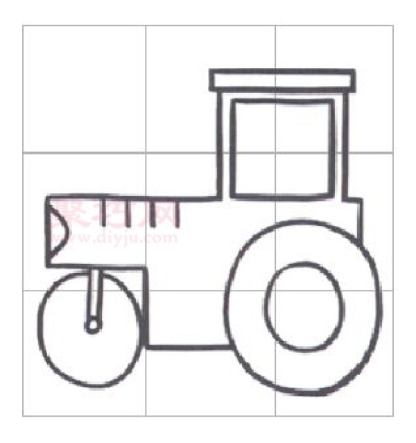 How to draw a road roller? Let’s learn how to draw a road roller with simple strokes