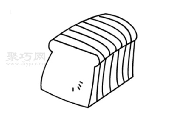 How to draw sliced ??bread to look good. Teach you how to draw sliced ??bread in simple strokes step by step.