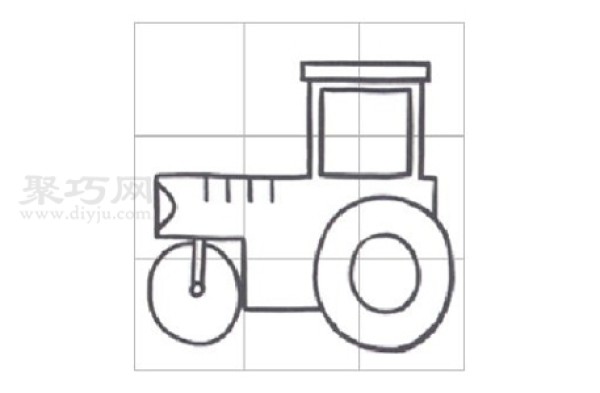 How to draw a road roller? Let’s learn how to draw a road roller with simple strokes