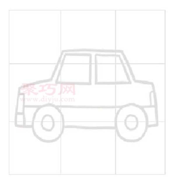 How to draw a taxi beautifully and easily. Tutorial on how to draw a taxi.