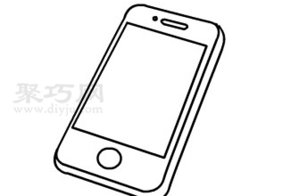 Tutorial on how to draw a mobile phone for kids. Let’s learn how to draw a simple mobile phone together.