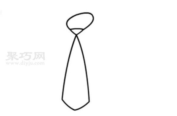 How to draw a tie beautifully and easily. Learn how to draw a tie with simple strokes.