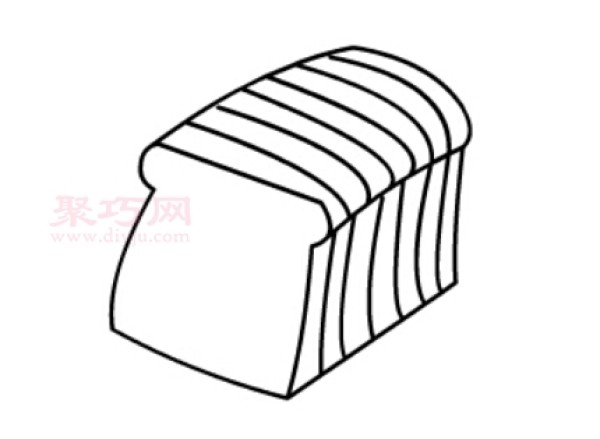 How to draw sliced ??bread to look good. Teach you how to draw sliced ??bread in simple strokes step by step.