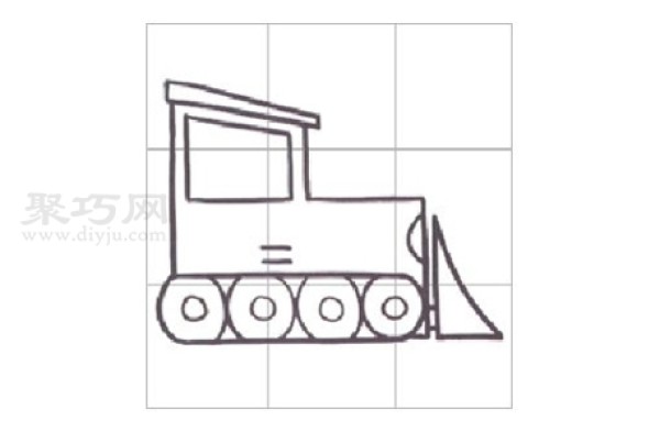 Tutorial on how to draw a bulldozer for children. Let’s learn how to draw a bulldozer in simple strokes.