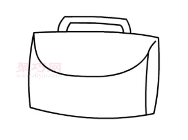 How to draw a briefcase to look good. Learn how to draw a briefcase with simple strokes.