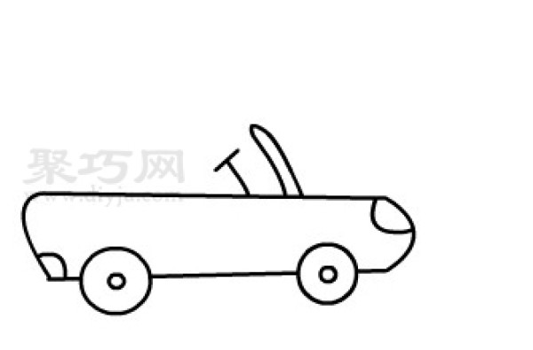 How to draw a sports car simple and beautiful