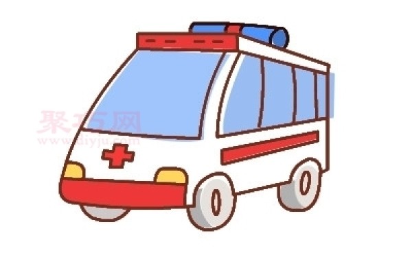 How to draw an ambulance simply and beautifully. Teach you step by step how to draw a simple ambulance.