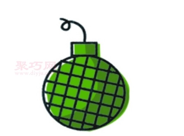 How to draw grenade simple and beautiful