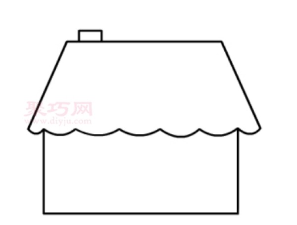 How to draw a small house beautifully and easily. Learn how to draw a small house with simple strokes.