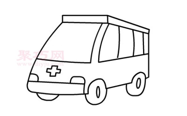 How to draw an ambulance simply and beautifully. Teach you step by step how to draw a simple ambulance.