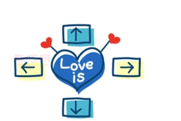 A simple way to draw a love heart for children. Learn how to draw a love heart with simple strokes.