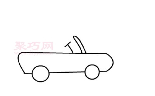 How to draw a sports car simple and beautiful