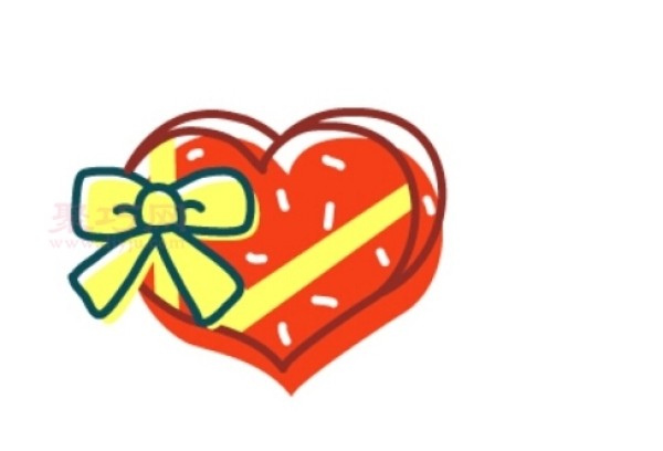 How to draw a love gift box so that it looks good. Let’s take a look at how to draw a love gift box with simple strokes.