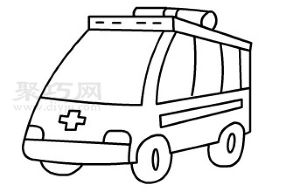 How to draw an ambulance simply and beautifully. Teach you step by step how to draw a simple ambulance.