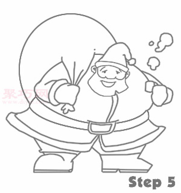 How to draw a simple drawing of Santa Claus for children. Teach you how to draw a simple drawing of Santa Claus.