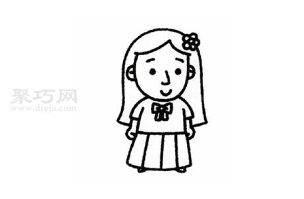 Tutorial for kids to draw sister. Let’s learn how to draw sister with simple strokes.