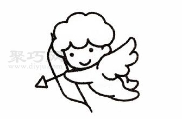 6 steps to draw an angel. Let’s learn how to draw an angel with simple strokes.