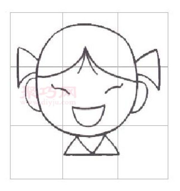 How to draw a little girl is the easiest way to teach you how to draw a little girl step by step