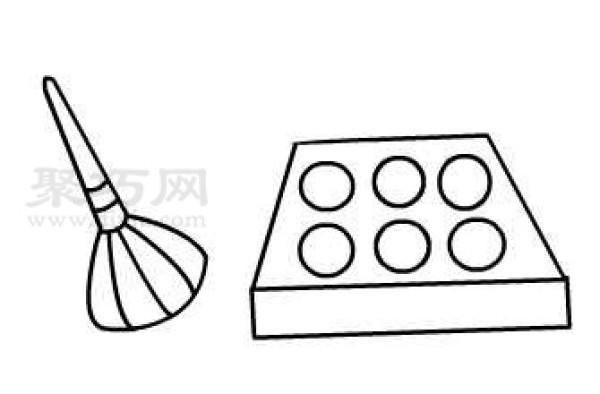 Tutorial on how to draw powder cake and whitewash for children. Let’s learn simple drawing of powder cake and whitewash.