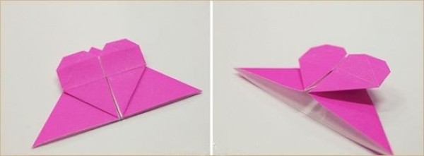 How to fold creative love bookmarks? Let’s see how to fold a bookmark