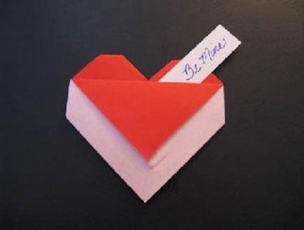 Valentines Day Heart Origami Tutorial