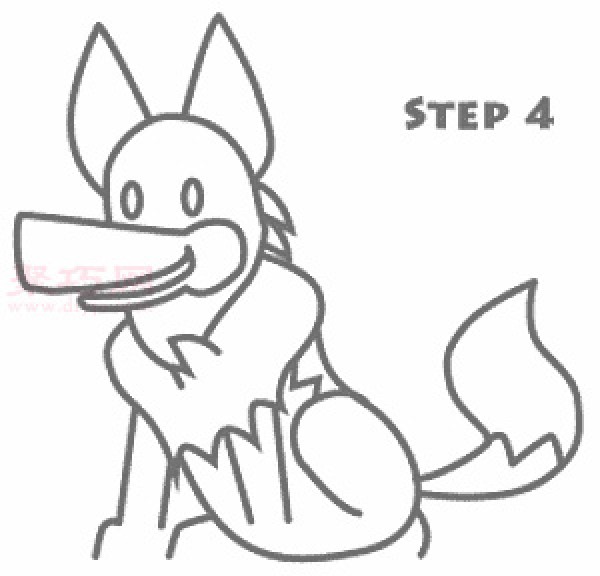 How to draw a simple wolf dog for children. Teach you how to draw a simple wolf dog.