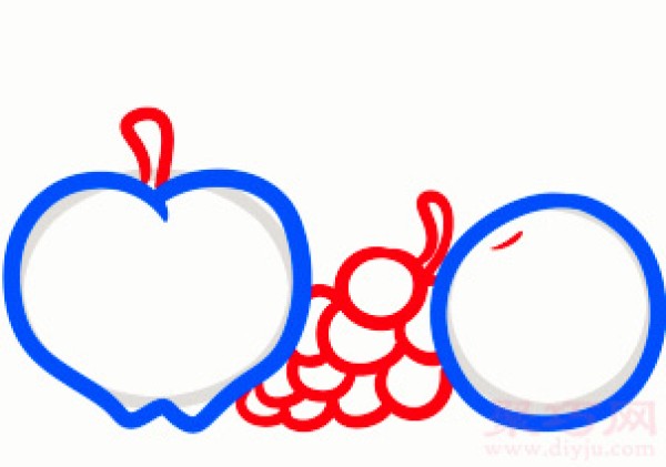 How to draw fruits with simple strokes for children. Teach you how to draw simple strokes with fruits.