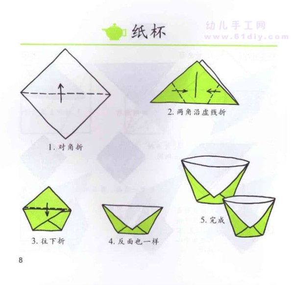 origami cup