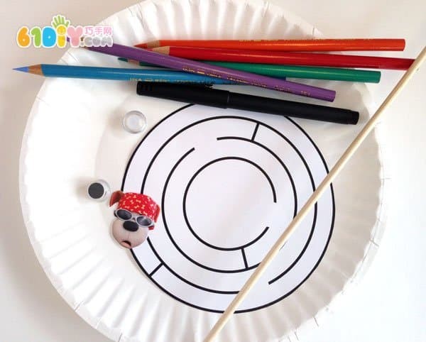 Magnet small toys DIY maze