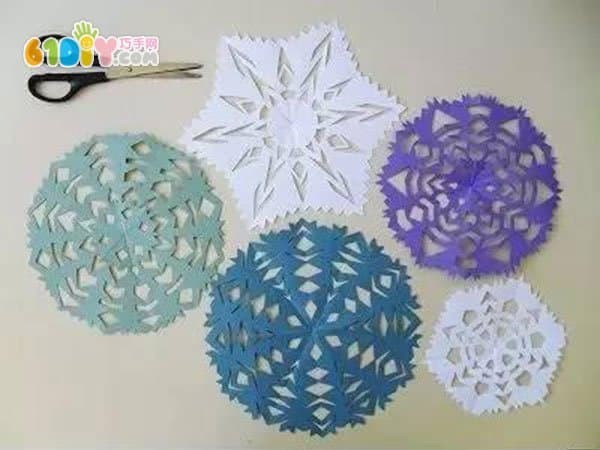 New Year window decoration paper cutting method