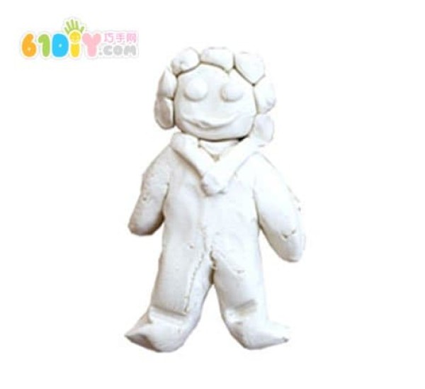 Character clay clay boy